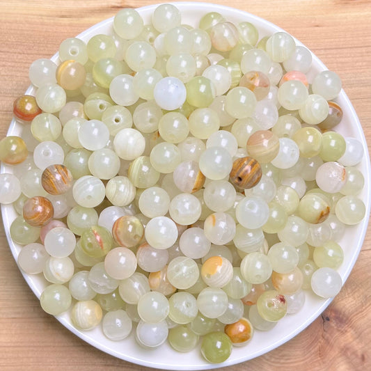 Afghan Jade BUY 1 GET 1 FREE bead 132pcs_ 8mm 1 bowl（BOGO1）