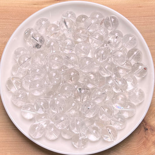 Clear Quartz bead 108pcs_ 1 bowl 10mm (TEN30)