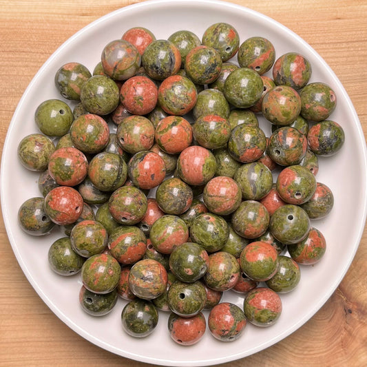 Unikite bead 108pcs_ 1 bowl 10mm (TEN27)