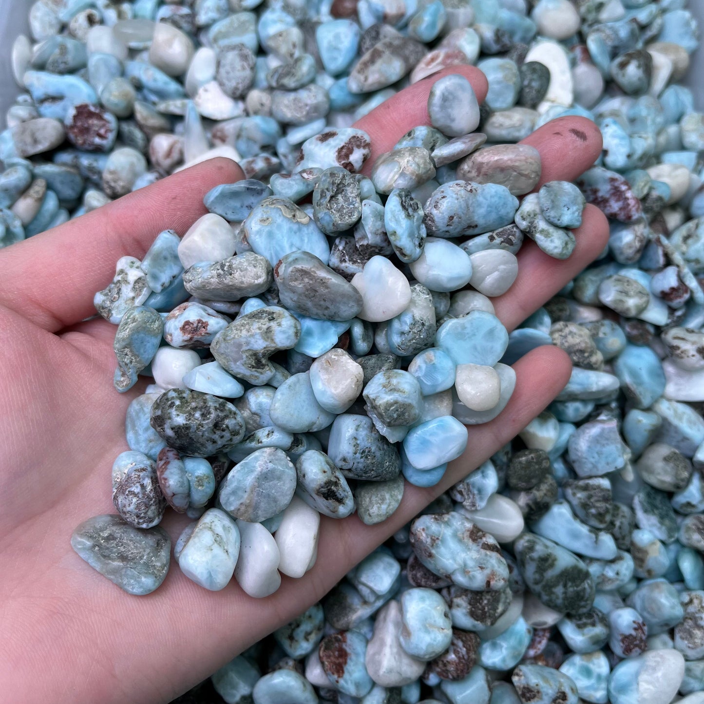 Larimar  chip 200g