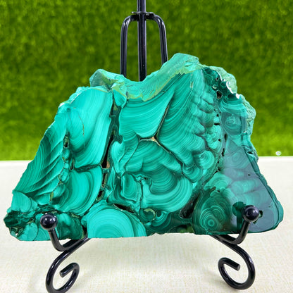 Malachite slice