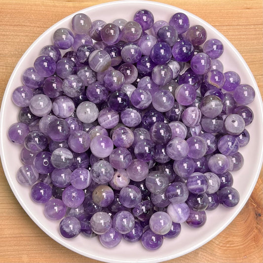 Dream Amethyst bead 132pcs_ 1 bowl 8mm(NAT4)