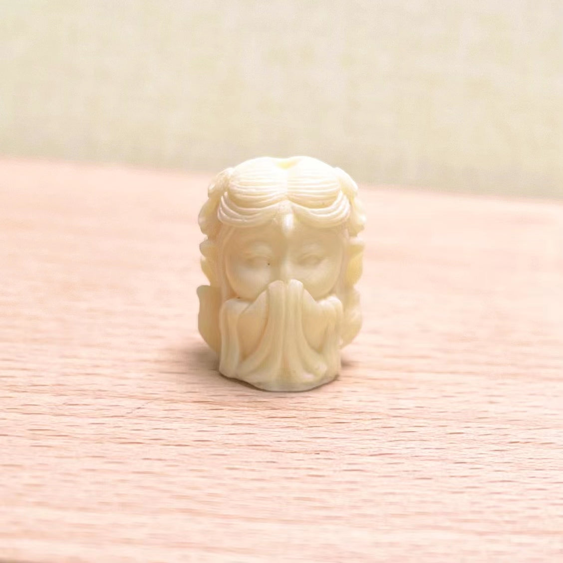 Ivory nut carving charm