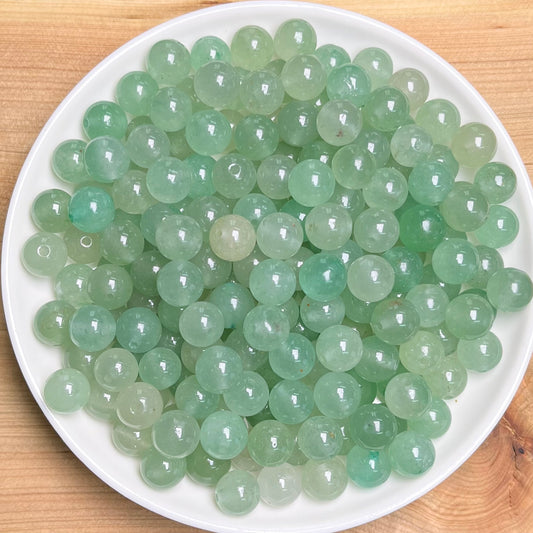 Green Aventurine bead 132pcs_ 1 bowl 8mm（AVE2）