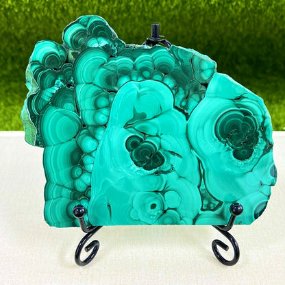 Malachite slice