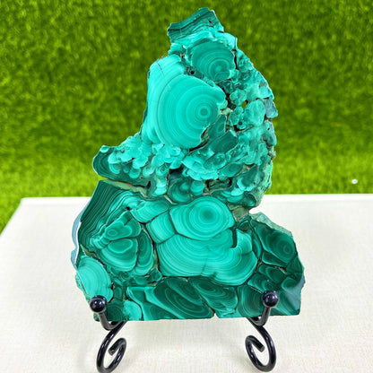 Malachite slice